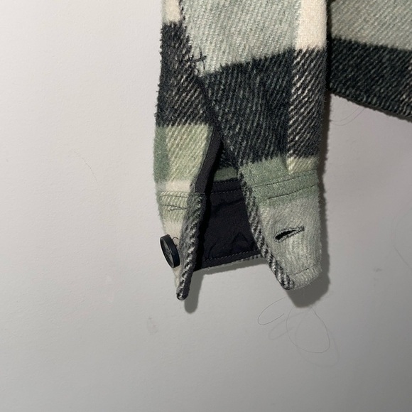 Joie Green and Black Utility Jacket Contemporary Design - Picture 7 of 11